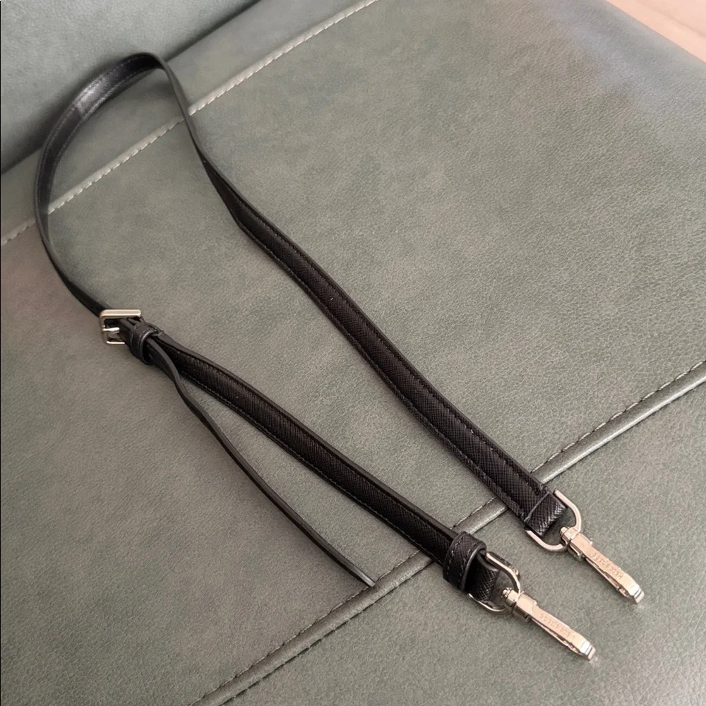 Kate Spade Gray and Black Briefcase